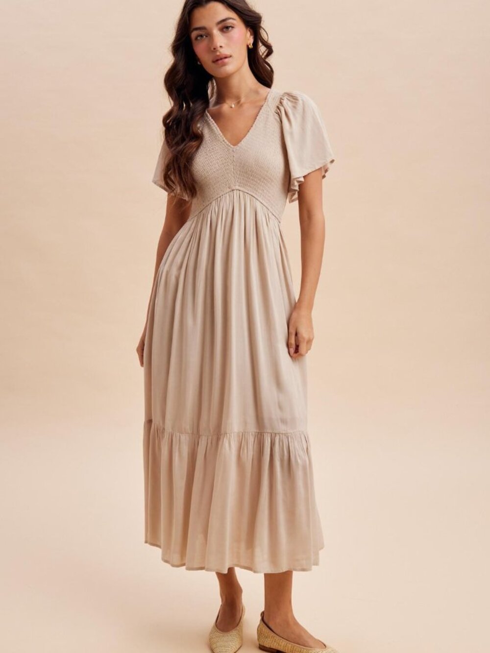 Modal Smocked Dress